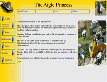 Tablet Screenshot of aigleprincess.nl
